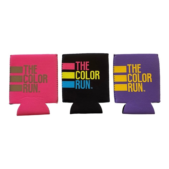 The Color Run 5k Koozie Set - Picture 1 of 2